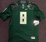 OREGON MARCUS MARIOTA AUTOGRAPHED SIGNED NIKE JERSEY 2014 HEISMAN SZ M MM 89855