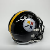 T.J. Watt Autographed Signed Pittsburgh Steelers FS Replica Helmet Beckett