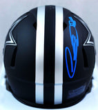 CeeDee Lamb Signed Dallas Cowboys Eclipse Speed Mini Helmet- Fanatics Auth *Blue