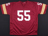 Chris Hanburger Signed Redskins Jersey Inscribed "HOF 2011" (JSA Hologram)