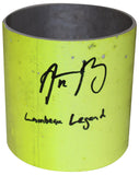 Aaron Rodgers Autographed Game Used Goal Post Piece Lambeau Legend FAN 36005