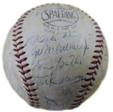 1954 Chicago Cubs Signed ONL Baseball Ernie Banks, Kiner +22 JSA Z42270 21350