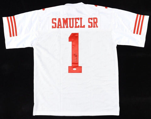 Deebo Samuel Signed 49ers Jersey (JSA) San Francisco WR New 2024 Uniform #