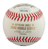 Ryan Howard Signed Philadelphia Phillies 2008 World Series Baseball (JSA COA)