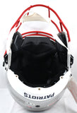 Christian Gonzalez Autographed Patriots F/S Speed Flex Helmet - Beckett W