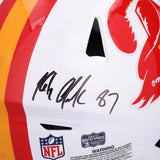 Tom Brady / Rob Gronkowski Autographed Bucs Speed Flex Helmet Fanatics