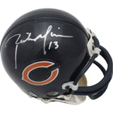 Rick Mirer Autographed Chicago Bears VSR4 Replica Mini Helmet Beckett 44184