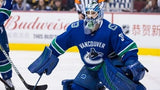 Anders Nilsson Signed Vancouver Canucks Jersey (Beckett COA) 2018 Gold Medalist