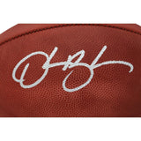 Derrick Brooks Autographed Tampa Bay Buccaneers Football AS IS Beckett 46420