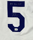 Freddie Freeman Autographed Dodgers 2024 World Series MVP Nike Elite Jersey MLB