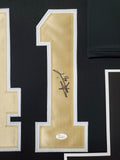 FRAMED ALVIN KAMARA AUTOGRAPHED SIGNED NEW ORLEANS SAINTS JERSEY JSA COA