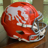 JOHN ELWAY SIGNED DENVER BRONCOS THROWBACK FS REPLICA HELMET BECKETT