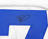 DALLAS COWBOYS TREVON DIGGS AUTOGRAPHED WHITE JERSEY PSA/DNA STOCK #233666