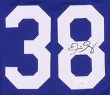 Eric Gagne Signed Los Angeles Dodgers Jersey (JSA COA) N.L. Cy Young Award 2003