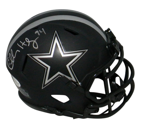 CHARLES HALEY SIGNED DALLAS COWBOYS ECLIPSE SPEED MINI HELMET BECKETT