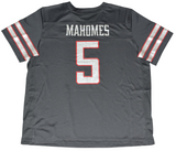 PATRICK MAHOMES SIGNED TEXAS TECH RED RAIDERS ADIDAS GALVANIZED JERSEY - FRONT