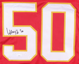 Willie Gay Jr. Signed Kansas City Chiefs Jersey (JSA COA) 2020 2nd Rd Pk MSU /LB