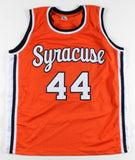 Derrick Coleman Signed Syracuse Orange Jersey (AIV COA) #1 Pick 1990 / N.J Nets