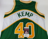 Shawn Kemp Signed Seattle Supersonic Jersey (JSA COA) 6xAll Star / Power Forward