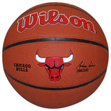 Lonzo Ball Autographed/Signed Wilson Chicago Bulls Basketball Go Bulls FAN 36117