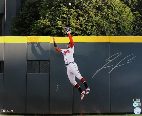 Ronald Acuna Autographed/Signed Atlanta Braves 16x20 Photo Beckett BAS 34437