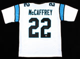 Christian McCaffrey Signed Carolina Panthers Jersey (Beckett COA) 2017 1st Rd Pk