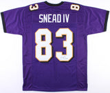 Willie Snead IV Signed Baltimore Ravens Jersey (JSA) Former Saints W.R.