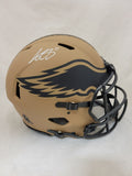 AJ BROWN SIGNED PHILADELPHIA EAGLES FS STS 2 SPEED AUTHENTIC HELMET BECKETT