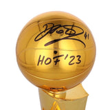 Dirk Nowitzki Autographed "HOF 23" Dallas Mavericks NBA Replica Trophy Fanatics