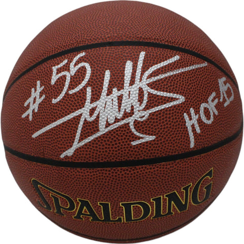 Dikembe Mutombo Autographed/Signed Denver Nuggets Basketball HOF Beckett 47392