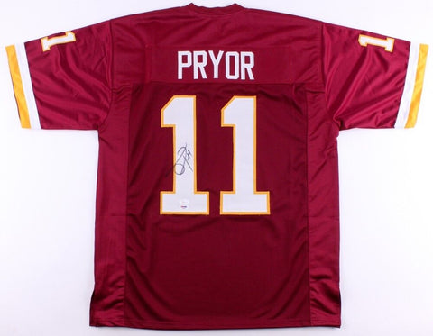 Terrelle Pryor Signed Redskins Jersey (JSA COA) Wide Receiver / Ohio State