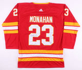 Sean Monahan Signed Calgary Flames Adidas Jersey (JSA COA) 2013 Top 6 Draft Pick