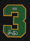 Larry Bird Signed Boston Custom Black Jersey