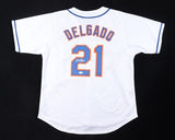 Carlos Delgado Signed New York Mets Jersey (JSA) 2xAll-Star 1st Baseman / O.F.