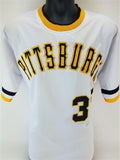 Manny Sanguillen Signed Pittsburgh Pirates Jersey (JSA COA) 2xWorld Series Champ