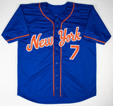 Kevin Mitchell Signed New York Mets Jersey (JSA COA) 1986 World Champion O.F.