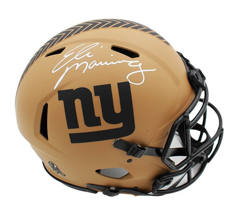 Eli Manning Signed New York Giants Speed Authentic STS 2 NFL Helmet