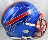 A. Reed J. Kelly T. Thomas Signed Bills F/S Flash Speed Auth Helmet- Beckett W