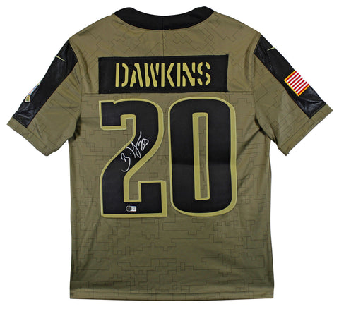 Eagles Brian Dawkins Signed 2021 STS Nike Limited Jersey BAS Witnessed #1W535490