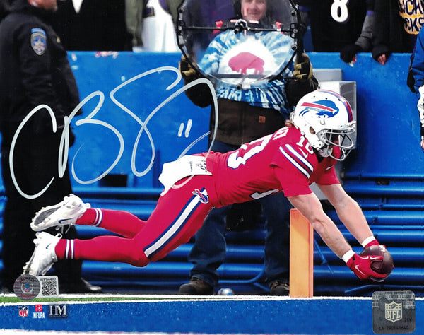 Cole Beasley Autographed/Signed Buffalo Bills 8x10 Photo Beckett 39134