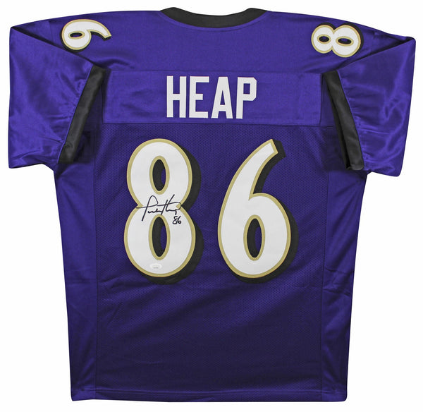 Todd Heap Signed Framed Baltimore Ravens Jersey Number