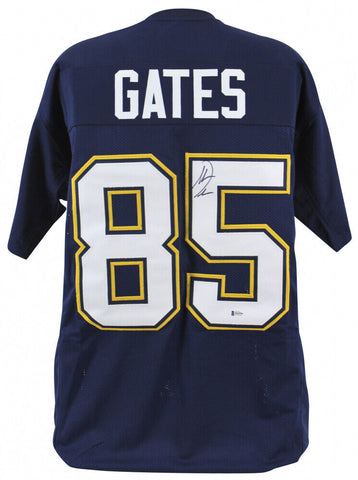 Antonio Gates Signed San Diego Chargers Jersey (Beckett COA) 8xPro Bowl T.E.