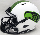 JIM ZORN AUTOGRAPHED SEAHAWKS LUNAR ECLIPSE WHITE FULL SIZE HELMET MCS 210463