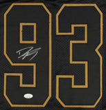 Dwight Freeney Signed AFC Pro Bowl Black Jersey (JSA COA) Indianapolis Colts D.E