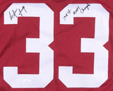 Anfernee Jennings Signed Alabama Jersey Inscribed "1st 17 Natl Champ" (JSA COA)