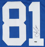 Amani Toomer Signed New York Giants Jersey (RSA Hologram) Ex-Michigan Receiver