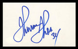 Bills Thurman Thomas Authentic Signed 3x5 Index Card Autographed JSA #AC51961