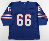 Billy Shaw Signed Buffalo Bills Jersey Inscribed "HOF '99" (Jersey Source) Guard