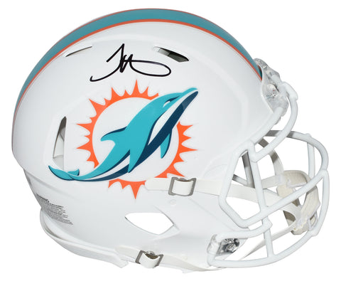 TYREEK HILL SIGNED MIAMI DOLPHINS FULL SIZE AUTHENTIC SPEED HELMET BECKETT