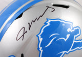 Jameson Williams Autographed Detroit Lions F/S Speed Helmet-Beckett W Hologram